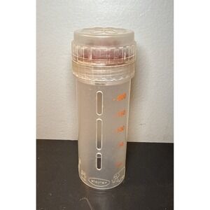 Vintage‎ PLAYTEX Drop-In ORIGINAL NURSER Bottle Holder 8 oz RARE FLAT TOP Nipple